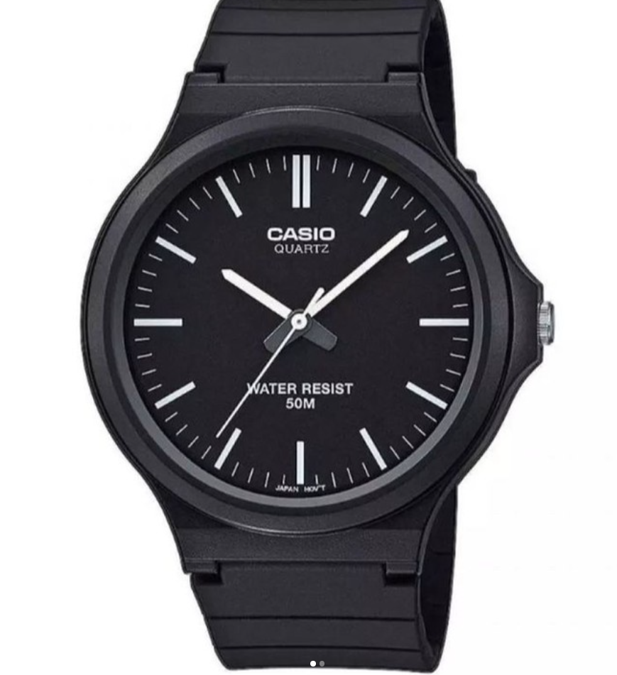 Casio MW-240-1EVEF Sports Analog Black Dial